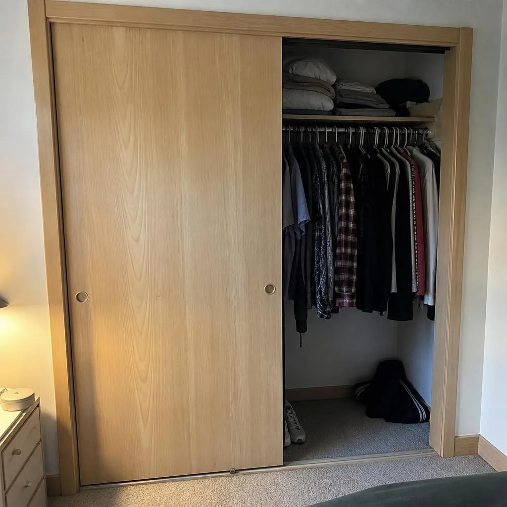 Walk-in closet a medida (proyecto de ejemplo) — antes