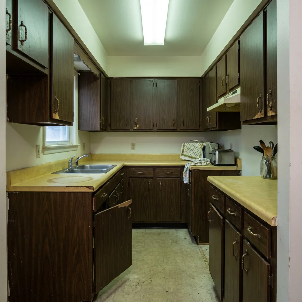 Cocina integral a medida (proyecto de ejemplo) — antes